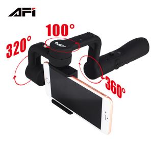 Gimbal motorizado sem escova de Afi V1 do estabilizador de Smartphone