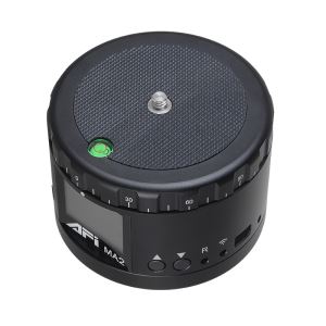 2018 Melhor Montagem Em Câmera AFI MA2 360 Graus De Rotação Cabeça Panorama Cabeça Bluetooth Para Câmera Dslr E Telefone Celular